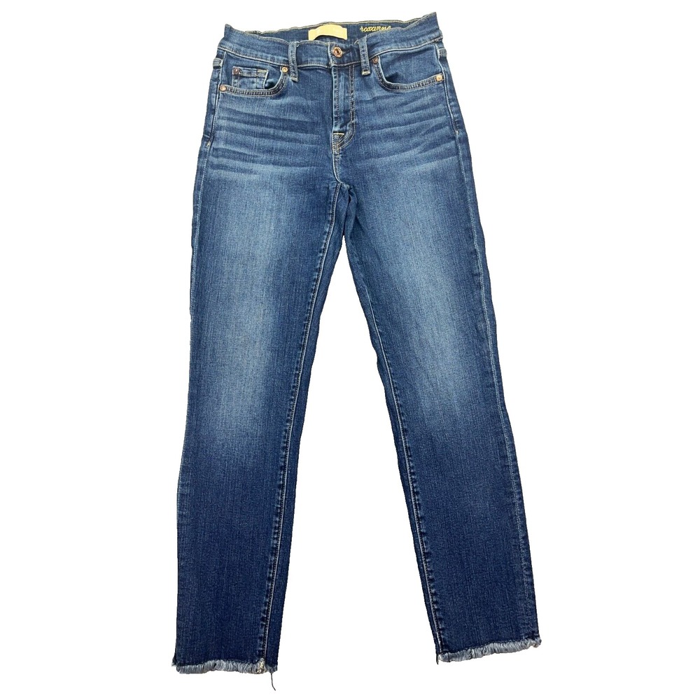 7‎ For All Mankind B(air) Roxanne Ankle Jeans Sz 27 Fits 25" Women's Retro
